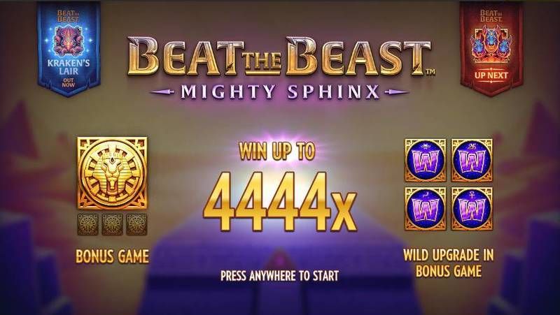 Mighty Sphinx Pokies Review Paytable